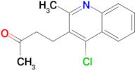 4-(4-chloro-2-methylquinolin-3-yl)butan-2-one