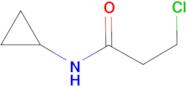 3-chloro-N-cyclopropylpropanamide