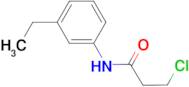 3-chloro-N-(3-ethylphenyl)propanamide