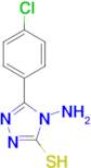 4-amino-5-(4-chlorophenyl)-4H-1,2,4-triazole-3-thiol