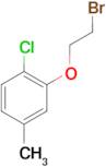 2-(2-bromoethoxy)-1-chloro-4-methylbenzene