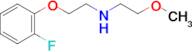 2-(2-fluorophenoxy)-N-(2-methoxyethyl)ethanamine