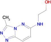 2-[(3-methyl[1,2,4]triazolo[4,3-b]pyridazin-6-yl)amino]ethanol