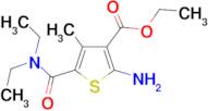 ethyl 2-amino-5-[(diethylamino)carbonyl]-4-methylthiophene-3-carboxylate