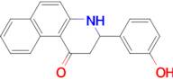 3-(3-hydroxyphenyl)-3,4-dihydrobenzo[f]quinolin-1(2H)-one