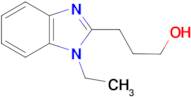 3-(1-ethyl-1H-benzimidazol-2-yl)propan-1-ol