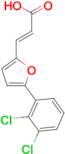 (2E)-3-[5-(2,3-dichlorophenyl)-2-furyl]acrylic acid