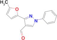 3-(5-methyl-2-furyl)-1-phenyl-1H-pyrazole-4-carbaldehyde