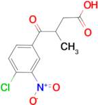 4-(4-chloro-3-nitrophenyl)-3-methyl-4-oxobutanoic acid