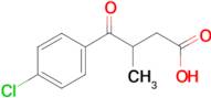 4-(4-chlorophenyl)-3-methyl-4-oxobutanoic acid