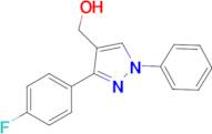 [3-(4-fluorophenyl)-1-phenyl-1H-pyrazol-4-yl]methanol