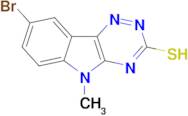 8-bromo-5-methyl-5H-[1,2,4]triazino[5,6-b]indole-3-thiol