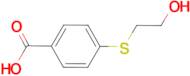 4-[(2-hydroxyethyl)thio]benzoic acid