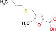 4-[(butylthio)methyl]-5-methyl-2-furoic acid