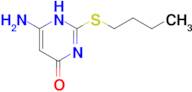 6-amino-2-(butylthio)-4-pyrimidinol