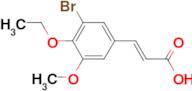 (2E)-3-(3-bromo-4-ethoxy-5-methoxyphenyl)acrylic acid
