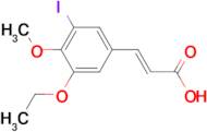 (2E)-3-(3-ethoxy-5-iodo-4-methoxyphenyl)acrylic acid