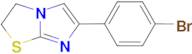 6-(4-bromophenyl)-2,3-dihydroimidazo[2,1-b][1,3]thiazole