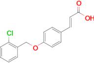 (2E)-3-{4-[(2-chlorobenzyl)oxy]phenyl}acrylic acid