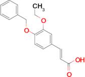 (2E)-3-[4-(benzyloxy)-3-ethoxyphenyl]acrylic acid