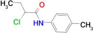 2-chloro-N-(4-methylphenyl)butanamide