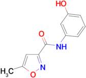 N-(3-hydroxyphenyl)-5-methyl-3-isoxazolecarboxamide