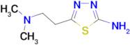 5-[2-(dimethylamino)ethyl]-1,3,4-thiadiazol-2-amine