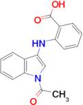 2-[(1-acetyl-1H-indol-3-yl)amino]benzoic acid
