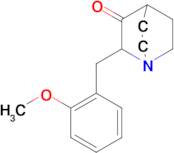 2-(2-methoxybenzyl)quinuclidin-3-one