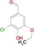 3-chloro-5-ethoxy-4-hydroxybenzaldehyde