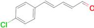 (2E,4E)-5-(4-chlorophenyl)penta-2,4-dienal