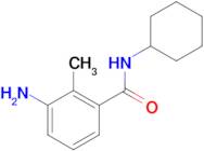 3-amino-N-cyclohexyl-2-methylbenzamide