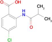 4-chloro-2-(isobutyrylamino)benzoic acid