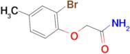 2-(2-bromo-4-methylphenoxy)acetamide