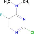2-chloro-5-fluoro-N,N-dimethyl-4-pyrimidinamine