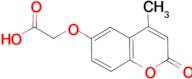 [(4-methyl-2-oxo-2H-chromen-6-yl)oxy]acetic acid