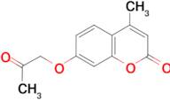 4-methyl-7-(2-oxopropoxy)-2H-chromen-2-one