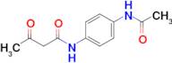 N-[4-(acetylamino)phenyl]-3-oxobutanamide