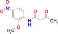 N-(2-methoxy-4-nitrophenyl)-3-oxobutanamide