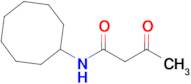 N-cyclooctyl-3-oxobutanamide