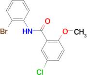 N-(2-bromophenyl)-5-chloro-2-methoxybenzamide