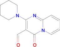 4-oxo-2-piperidin-1-yl-4H-pyrido[1,2-a]pyrimidine-3-carbaldehyde