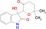 3-(6,6-dimethyl-3-oxotetrahydro-2H-pyran-2-yl)-3-hydroxy-1,3-dihydro-2H-indol-2-one