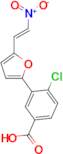 4-chloro-3-{5-[(E)-2-nitrovinyl]-2-furyl}benzoic acid