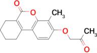 4-methyl-3-(2-oxopropoxy)-7,8,9,10-tetrahydro-6H-benzo[c]chromen-6-one