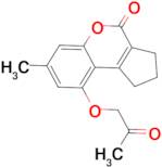 7-methyl-9-(2-oxopropoxy)-2,3-dihydrocyclopenta[c]chromen-4(1H)-one