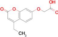 [(4-ethyl-2-oxo-2H-chromen-7-yl)oxy]acetic acid