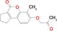 6-methyl-7-(2-oxopropoxy)-2,3-dihydrocyclopenta[c]chromen-4(1H)-one