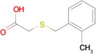 [(2-methylbenzyl)thio]acetic acid