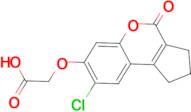 [(8-chloro-4-oxo-1,2,3,4-tetrahydrocyclopenta[c]chromen-7-yl)oxy]acetic acid